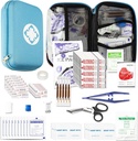 Auto-Home Survival First-Aid Kit Emergency-Kit - Blue 273Piece vybavenie Cestovné dodávky Prvá pomoc Set Domov Essentials Camping Pešia turistika YIDERBO