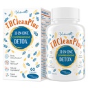 31-in-ONE Detox a čistenie pečene, Detoxikácia celého tela, Toxíny Čistič pre pečeň, obličky, Prírodné bylinné Formula, Podpora Immune & Mood, 60 Kapsule