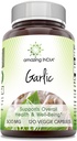Amazing India Cesnak 500 mg 120 Veggie Capsules Supplement