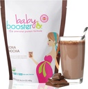 Baby Booster Chocolate Mocha Prenatal Vitamín Supplement and Protein Shake,Caffeine Free,All Natural,Vegetarian DHA,High Protein,Methyl Folát,B Vitamíny,Great for Morning Choroba,16,4Oz(1,03LB) 465G