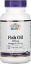 21st Century Fish Oil, 1000 mg, 120 Softgels