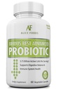 Rýchla prírodná úľava - Bifidus Best Advanced Probiotic 60 Day + Kombucha Guide - Premium Probiotiká pre mužov a ženy - pre črevné problémy, Bloating, hnačka, plyn, močový mechúr, UTI