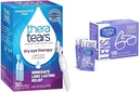 TheraTears Suché očné terapie Lubricant očné kvapky, konzervačné zadarmo, 30 injekčných liekoviek a pekné 'N čisté šmuhyGuard šošovky čistenie Wipes, 100 Wipes