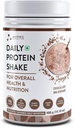 Denné bielkoviny Shake 118 kcal Kalórie, 25 Vitamín -Serving -40- pre mužov a ženy Čokoládové mlieko Shake chuť pre 400Gm