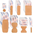 Lounsweer 720 ks rozmanité obväzy odrodový balíček hromadná prvá pomoc súprava znovu naplniť dodávky flexibilné tkaniny adhezívne priedušné Fingertip Knuckle Spo Bandages vodeodolné pre zbrane kolená na obtiaž starostlivosti