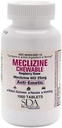 SDA LABORATÓRIA Meclizine Chewable Tablets, 25 mg, Antiemetika, Malinová príchuť, pohybová choroba a vertigo Relief for Nauzea, závraty, a vracanie, 1000 Počet (1 balenie)