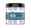 Elements Elements Metylsulfonylmetán (MSM) 200 Capsules, non- GMO, Easy-to- Take Caps