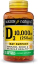 MASSON NATURAL D 3 10 000 Iu Softgels, 30 Počet