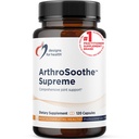 Designs for Health ArthroSoothe Supreme - Joint Support Supplement for Adults with Glucosamine Sulphate, Quercetin, Green Lipped Mussel, MSM, Chinese Skullcap + More - Non-GMO (120 Kapsule)