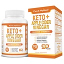 Purely Optimal Keto BHB & Apple Cider Kapsule Ocot - Exogenic Ketones Supplement with The Mother for Ketosis Support, Healthy Lifestyle & Celkové dobre Being - 90 Kapsule