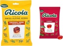 Ricola Original Natural Herb Kašeľ Potláčanie Hrdlo kvapky, 45 Kvapky, Boje Kašeľ Prirodzene, Upokojuje Hrdlo, Prirodzene Upokojujúce Relief & Cherry Hrdlo Drops, 45 Počet