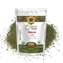 Organic Way Stevia Leaf Cut & Sifted (Stevia Rebudiana) - Kosher & USDA Certified 