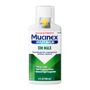 Mucinex DM Max Liquid Cough & Cold Medicine for Adults, Cold and Flu Medicine for Supery Muscus Relief, Guaifenesin & Dextrometorfan Expectorant & Decongestant for Adults, Dr Doporučené, 6.0 Fl Oz