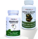Bricker Labs Mind & Motion: Joint Health and Cognitive Support Bundle: Omega Cyclo - Mussel Full Spectrum Omega Joint Support and Brain Aid Memory Assets Cognitive Suplement Suplement,