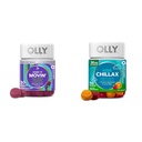 OLLY Zápcha Relief Gummies 30ct + Chilax Kids Calm Chews 50ct