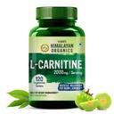 Himalayan Organics L-karnitín L-Tartrát so zeleným čajom extrakt 2000 Mg 