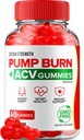 Pump Burn Keto ACV Gummies - Keto Pump Burn Gummies Recenzie, Pump Burn Keto + ACV Gummies for Weight Management B12 Burn Pump Advanced 1000mg Formula (1 Balenie - 60 Gummies)