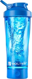 VOLTRX Premium Electric Protein Shaker Fľaša, vyrobené s Tritan - BPA Free - 24 oz Vortex Prenosný Mixer Cup/USB C Dobíjateľný Shaker Cup pre proteíny Shake