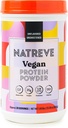 Natreve Vegan Protein Powder - 25g Plant Based Protein Powder with Probiotics and Amino Acides - Gluten Free & Unflavred, 20 Servings