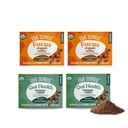 Štyri Sigmatic Huba káva zmes balenia 4 - Levej mane a Chaga & Cordyceps a Chaga - 10 paketov na box