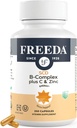 FREEDA Kompletný B komplex s vitamínom C a zinkom 