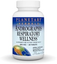 PLANMENOVÉ HERBALS Andrographis Respiračný Wellness Nutričný doplnok, 60 Počet
