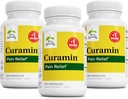 Terry prirodzene kuramin - Curcumin Supplement for Circulation & Endorphin Support - Support for Occupational Discomfort - Aids Healthy Muscle - 120 Kapsule (Pack of 3)