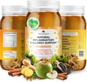 TrueSeaMoss Pro-Line Gel - zápalný/allergie - Ovocný gél s premium morská mach Zelenina Vydáva sa - Vegan-Priatelia - Vyrobené v USA (Apple/Cinnamon, balenie 1) NW1
