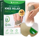 Koleno Relief Patches, Koleno Patches, Heat Patches for Joint Back Plece, Bylinné Patches for Knee, Wormwood Extract Sticker for Knee, Dlhá Trvalá Relief pre svalovú hmotu, Až 12 Hrs 