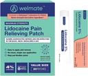 WELMATE Ultimate Pain Relief Duo: 4% Lidokain Numbing Patch (30 Ct) & 5% Lidokain Cream (2 Oz) 