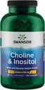 Swanson Choline & Inozitol Nerve Support Mental Function 250/250 Milligrams 250 Kapsule