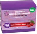 C60 Power Gummies, 1 Rámček 15 Slúži bez cukru Tart Cherry - 99,99% Pure, Sublimated C60Carbon Fullerenes and Organic Coconut Oil, Made in The USA, Supports Energy & Mental Clarity