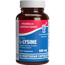 Lysin 500 mg kapsuly pre dospelých - klinická formula L-lyzín Supplement pre Gut Skin a Lip Health Plus Immune Support - Vegetariánska non-GMO & Made in the USA in cGMP Facilities - 50 Servírovanie