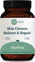 ruved SkinTrio - Neem Supplement with Organic Neem Extract & Amla, Skin & Microbiome Suplement - 60 Vegetariánske kapsule (1 gróf)