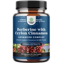 Balance Berberine Plus 1200mg Per Serving Complex - Antioxidant Berberine s Ceylon škoricové kapsule Plus Silymarin Milk Thistle Extract - Active PK od Heart Health Support 90 Kapsule