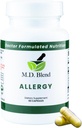 Alergia - komplexná podpora sezónnych alergií a respiračného wellness - prírodné zložky - Quercetin, Nettle Root, Hypromelain, N-acetyl L-cysteín - 60 kapsúl
