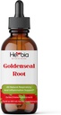 Organické Goldenseal Root Extract-Boost imunity, Antioxidanty, Tekutý alkohol extrakt, 60 Servivné 2 Fluid oz (60 ml)