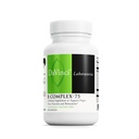 DAVINCI Labs B Complex-75 - Podpora relaxácie a správnej Nerve funkcie* - Dietary Supplement with Niacin, Vitamin B6, B12, Biotin, Cholín a viac - Vegetarián - Gluten-free - 60 Kapsule