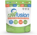 Rawfusion- Vegan Protein Powder, Vanilla Bean - 60 Slúži 21g rastlinného proteínu, Nízke čisté sacharidy, Non- Dairy, Gluten/ Laktóza bez, Soy Free, Kosher, Non- GMO, 4lbs Pound