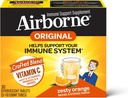 Airborne Zesty Orange Effervescent tablety, 1000 mg vitamínu C - Imunitná podpora doplnok 30ea