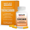 Theracurmin Turmeric Curcumin Supplement, 120 gróf, vysoká absorpcia Turmerica a kurkumín - Spoločný doplnok pre mužov a ženy - 42.6X Viac Bioavailablity