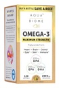 Enzymedica Aqua Biome Fish Oil, Maximálna sila, 120 Počet