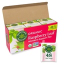 Tradičné lieky čaj, Organic Malinová list, Eases Menstrual Kŕče, podporuje zdravé tehotenstvo, 48 Tea Bags (3 balenie)