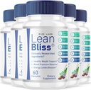 (5 balenie) Lean Bliss chudnutie pilulky, Lean Bliss tuku spaľovanie vzorec, LeanBliss Advanced metabolické kapsule pre prírodné riadenie hmotnosti a podporu krvi, LeanBliss diétne doplnok (300 kapsule)