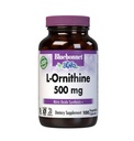 Bluebonnet Nutrition L-Ornithine 500mg, Free-Form Amino Acid, for Healthy Protein Metabolizmus*, Soy-Free, Gluten-Free, Non-GMO, Kosher Certified, Vegan, 100 Rastlinné kapsule, 100 Servings
