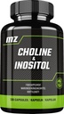 Cholín a inozitol 1200 mg za obsluhu - 120 kapsúl - 2 mesiace Supplement to support Mind Clarity and Relaxation - by MZ