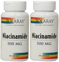 AEE Niacínamid 500mg Solaray 100 VegCaps