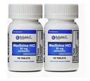 Spoľahlivé-1 Laboratóriá Meclizín 25 mg Generic Bonine Motion Disease (100 žuvacie tablety Každá (2-Pack) - Prevencia Nauzea, vracanie a závraty spôsobené pohybovou chorobou