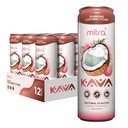 MITRA-9 Botanické nápoje - Coconut Lychee Sparkling Kava drink s Cava Root Extract - Mood Enhancer - Plant Based - podporuje prírodný pokoj a jasnosť (12 Fl. Oz) (12)