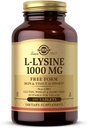 Solgar L-lyzín 1000 mg, 100 tabliet - Zvýšená absorpcia a asimilácia - Podporuje Integrity kože a pier - Collagen Support - Amino Acids - Non GMO, Vegan, Gluten Free - 100 Servings